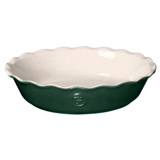 Emile Henry Modern Classics Pie Dish: Evergreen