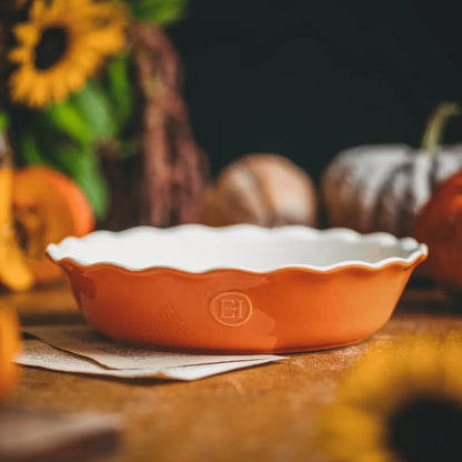 Emile Henry Modern Classics Pie Dish: Pumpkin