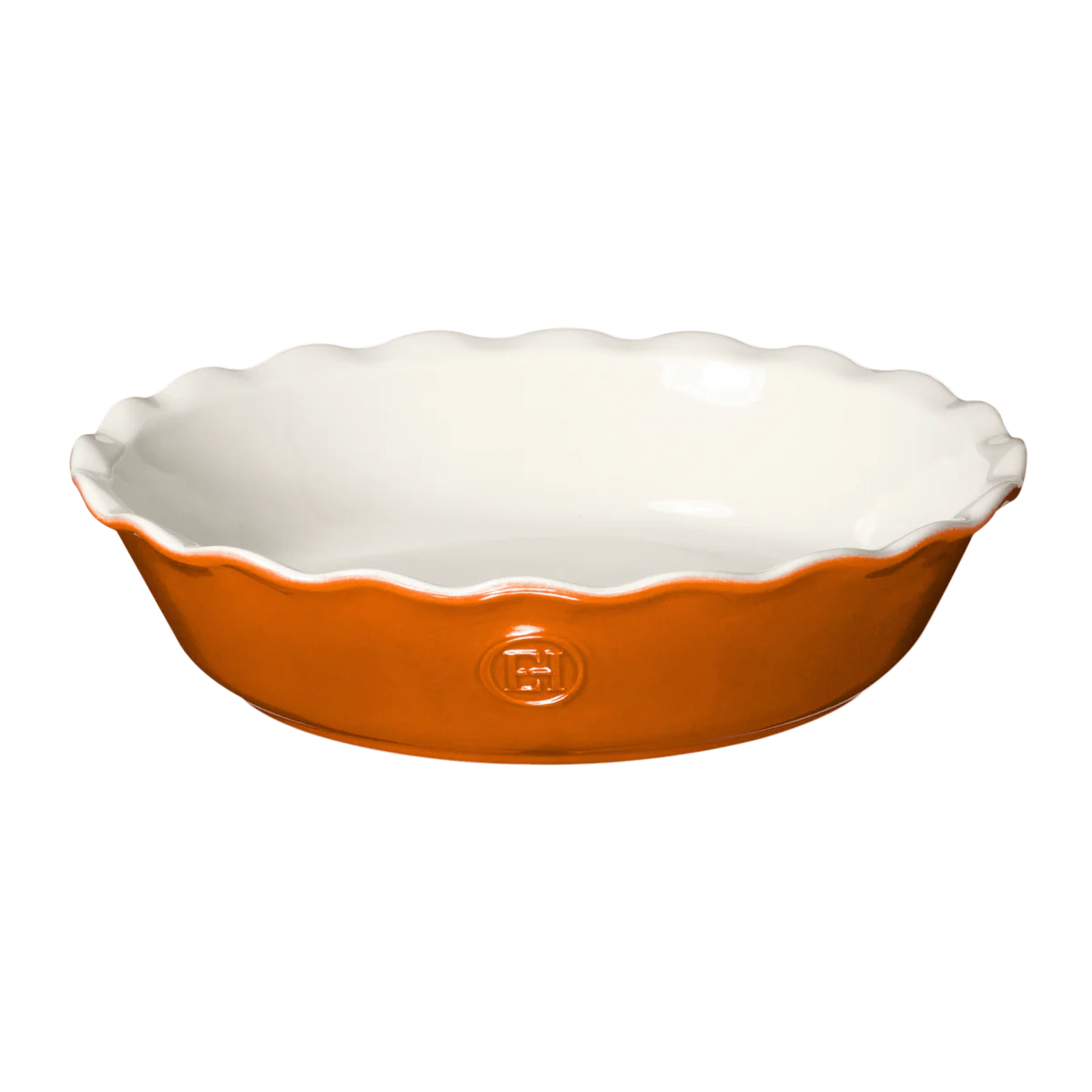 Emile Henry Modern Classics Pie Dish: Pumpkin