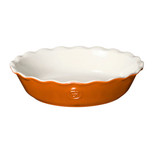 Emile Henry Modern Classics Pie Dish: Pumpkin
