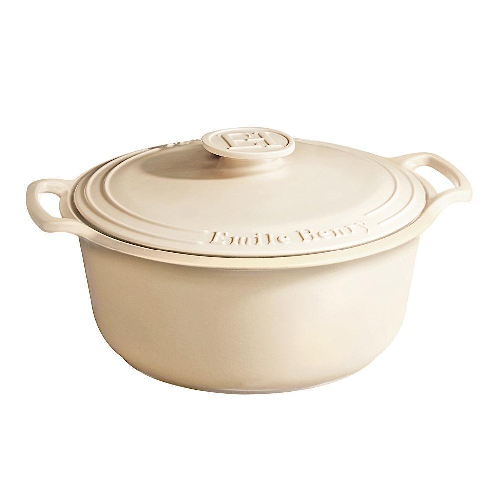 Emile Henry Sublime Stewpot: Creme
