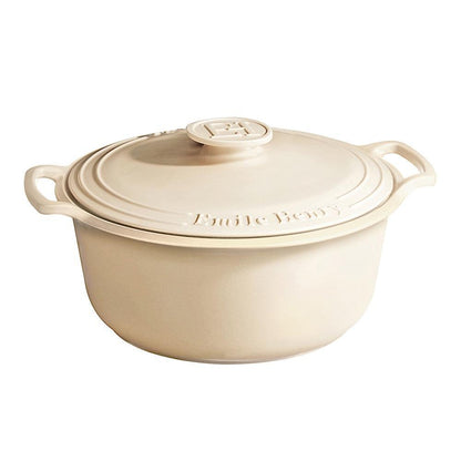 Emile Henry Sublime Stewpot: Creme