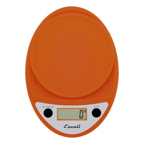 Escali Primo Digital Scale: Pumpkin Orange