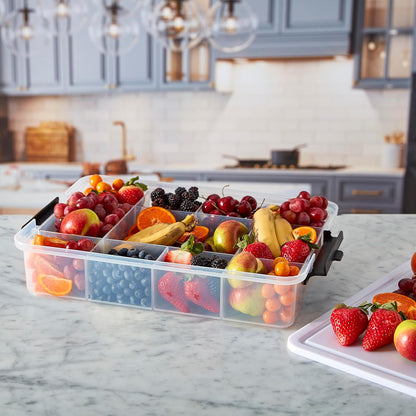 Farberware Build-A-Board Snacklebox with Poly Lid