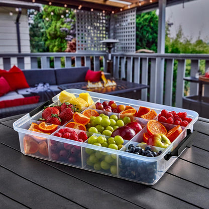 Farberware Build-A-Board Snacklebox with Poly Lid