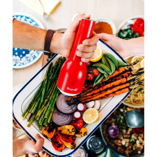 FinaMill Classic USB Rechargeable Grinder: Sangria Red