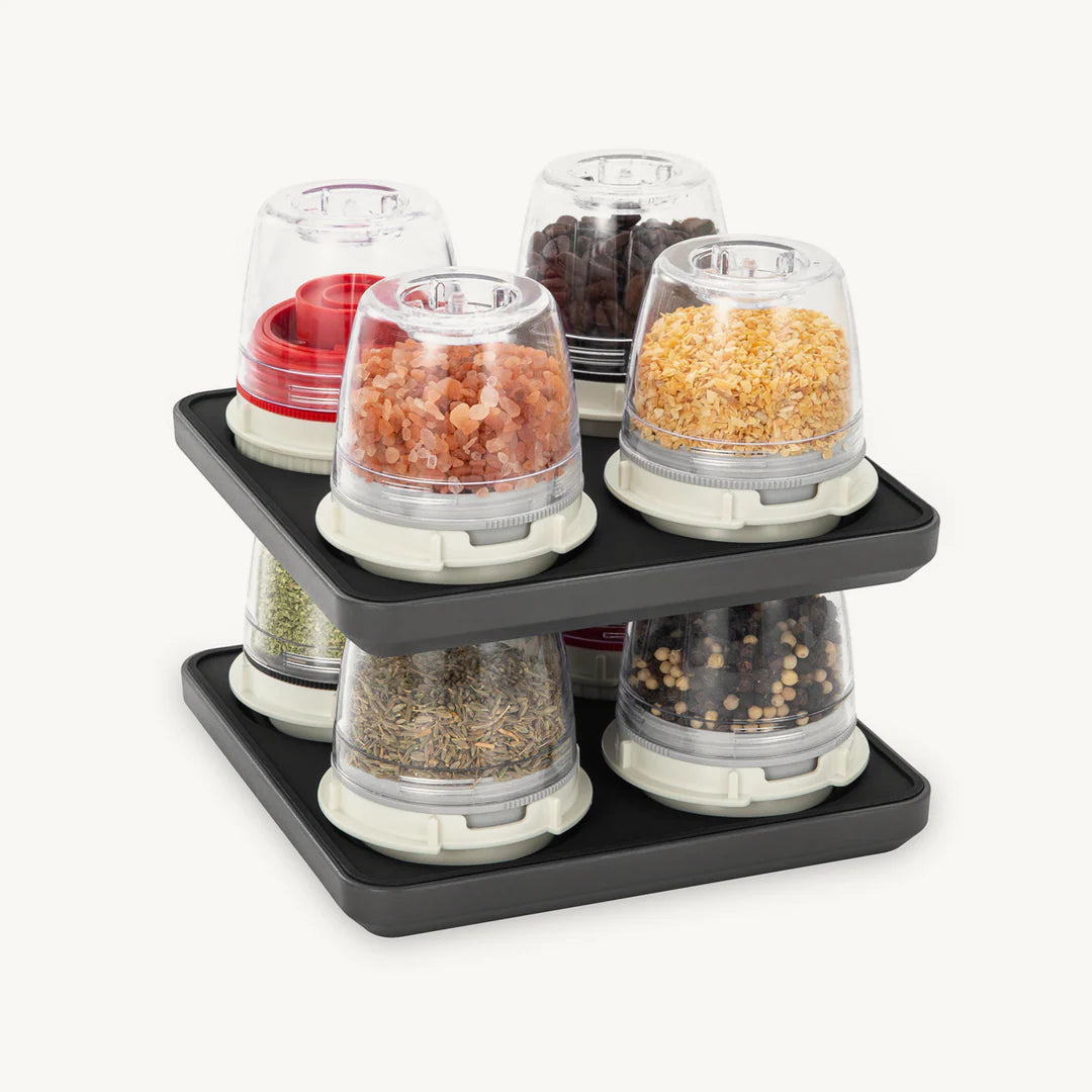 FinaMill Stackable Tray: Quartet, Slate