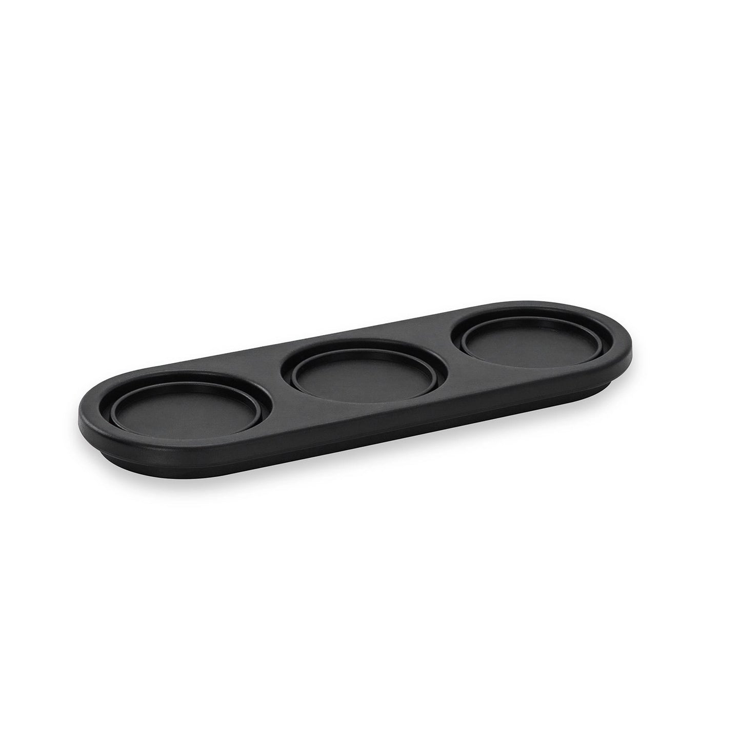 FinaMill Stackable Tray: Trio Black