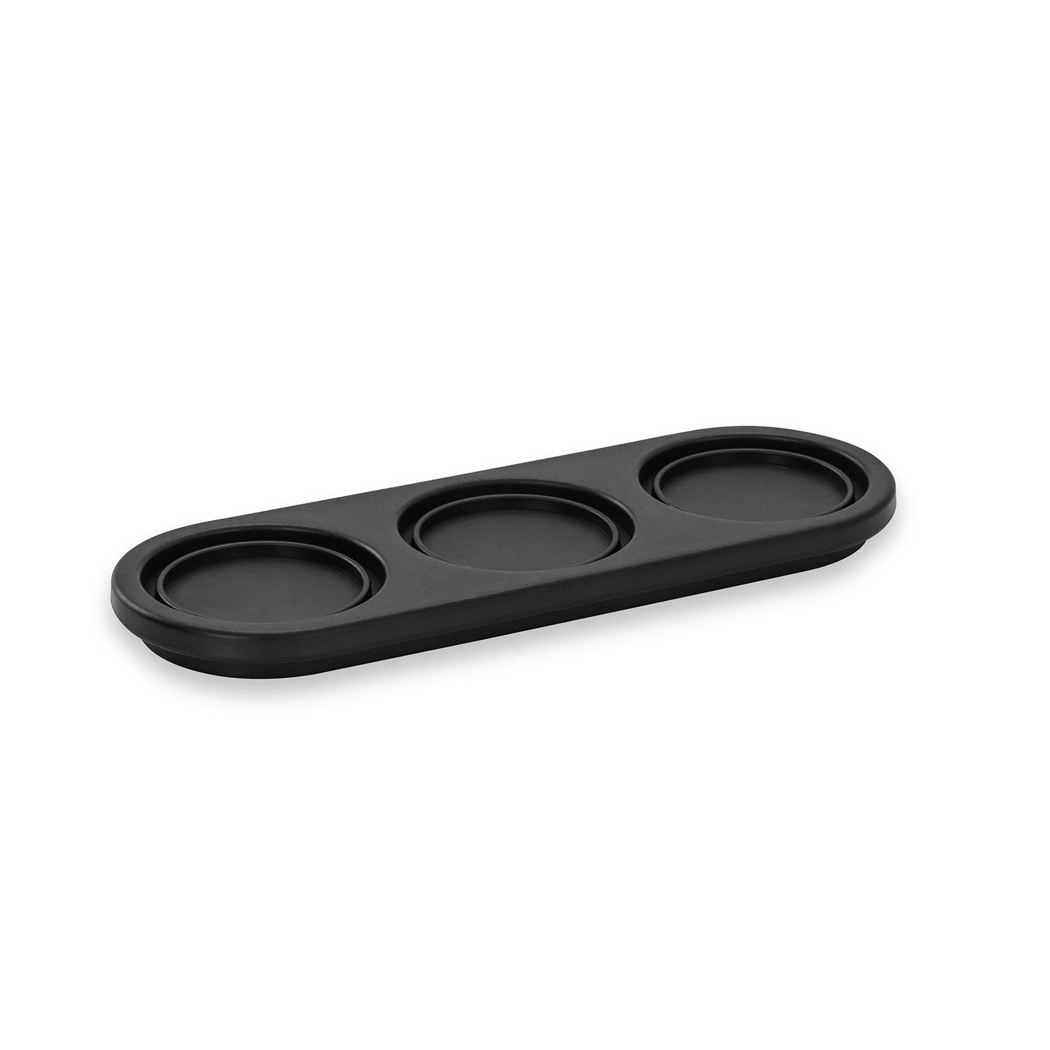FinaMill Stackable Tray: Trio Black