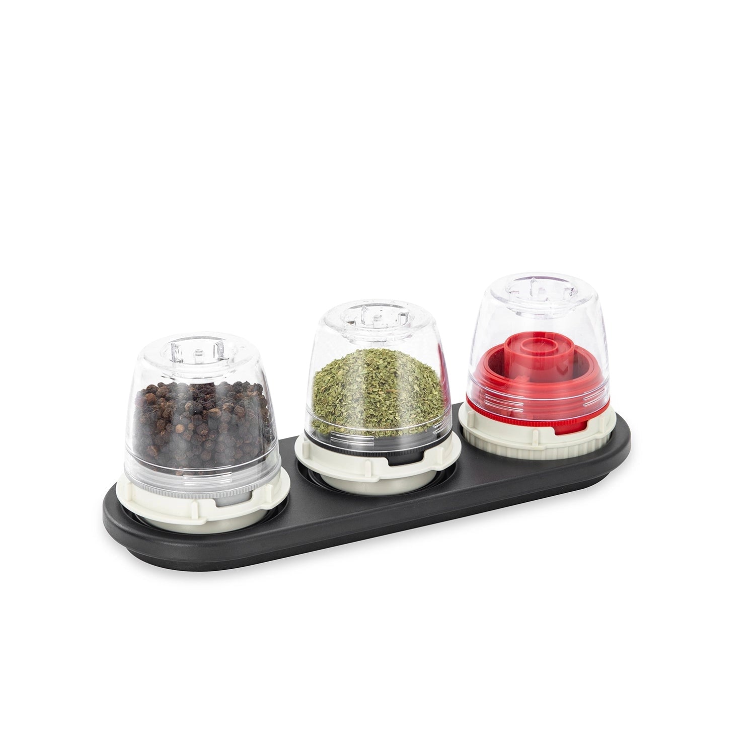 FinaMill Stackable Tray: Trio Black