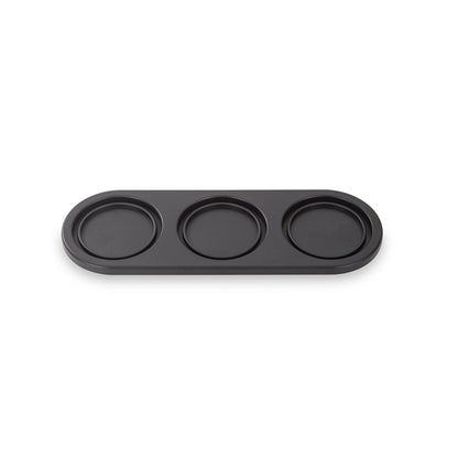 FinaMill Stackable Tray: Trio Black