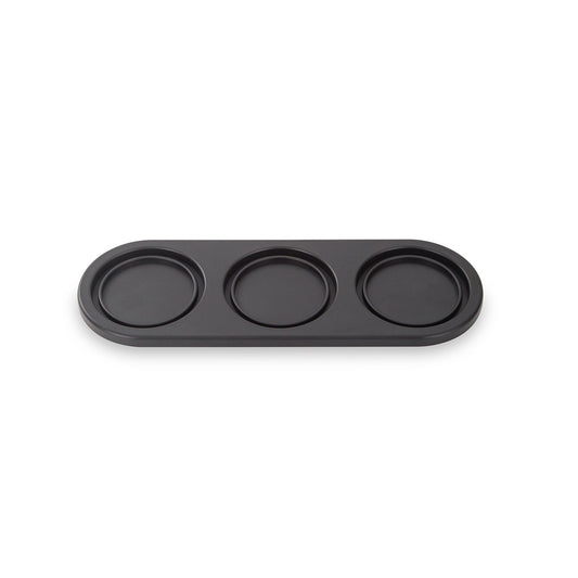 FinaMill Stackable Tray: Trio Black
