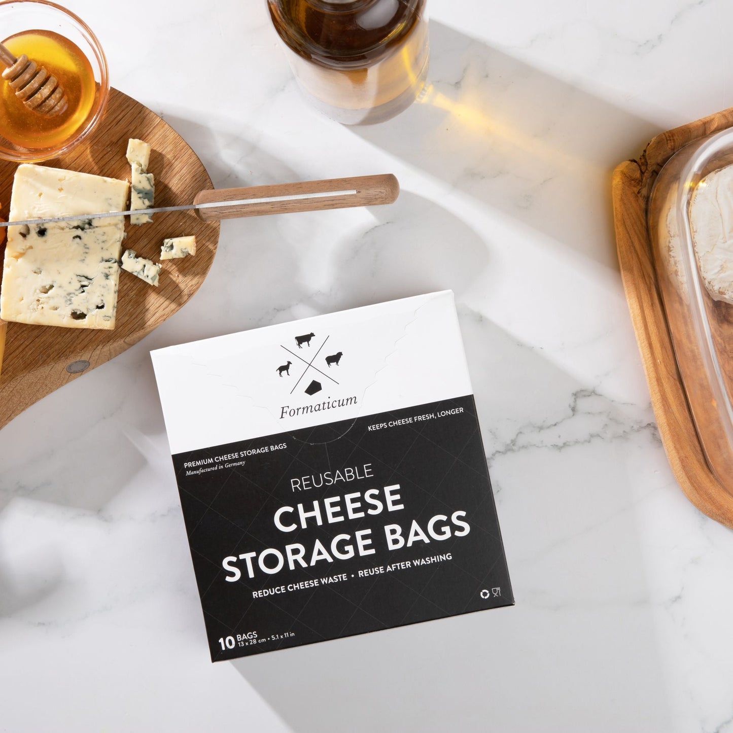 Formaticum Reusable Cheese Storage Bags