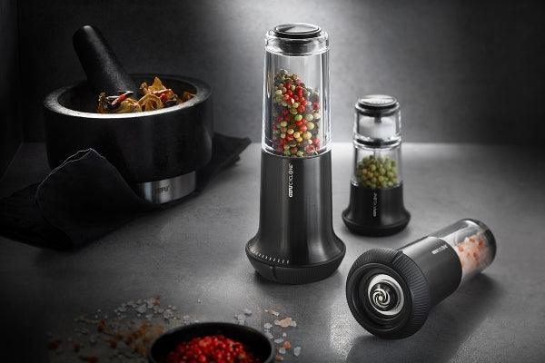 GEFU X-Plosion Pepper Mill: Medium, Black