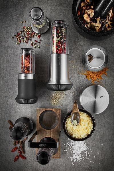 GEFU X-Plosion Pepper Mill: Medium, Black