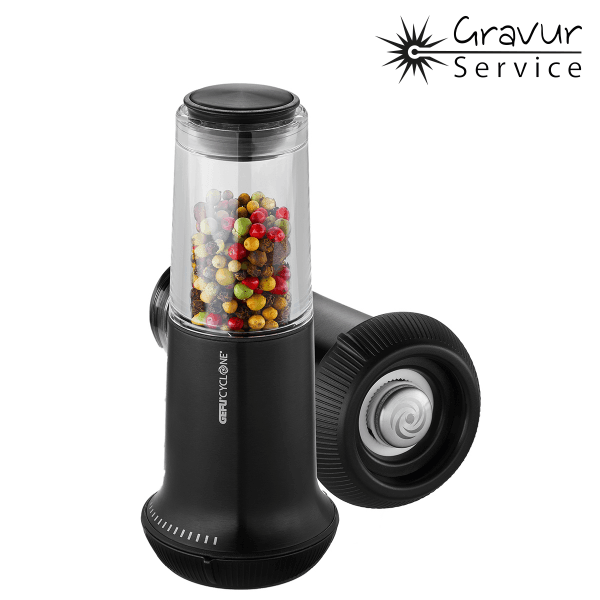 GEFU X-Plosion Pepper Mill: Medium, Black