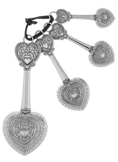 Ganz Measuring Spoons (Set of 4): Hearts