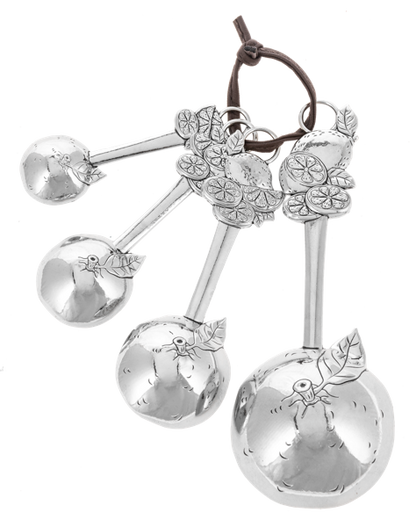 Ganz Measuring Spoons (Set of 4): Lemon Slices