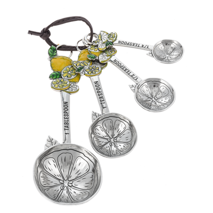 Ganz Measuring Spoons (Set of 4): Lemon Slices