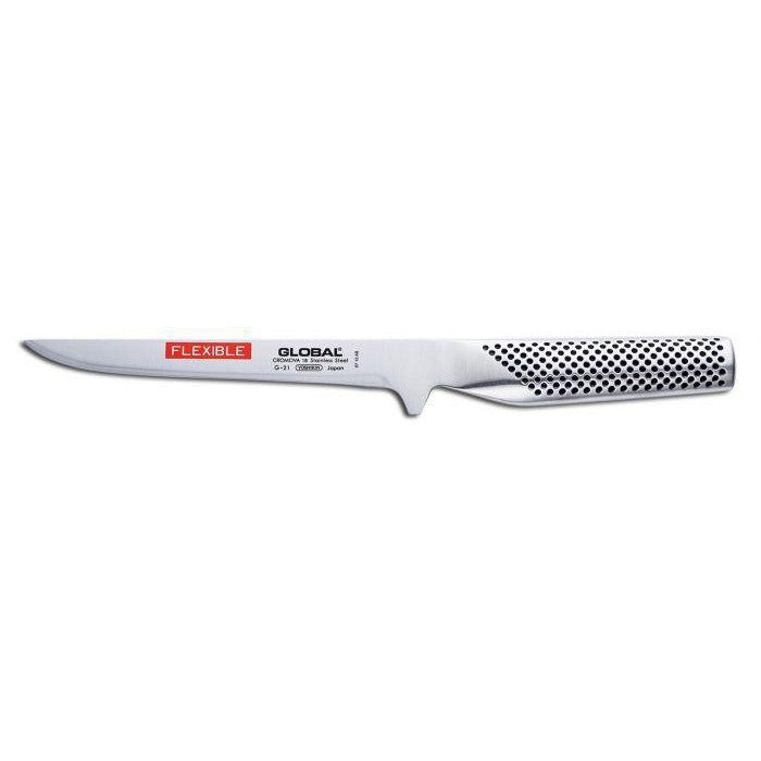 Global Boning Knife: 6.25", Flexible