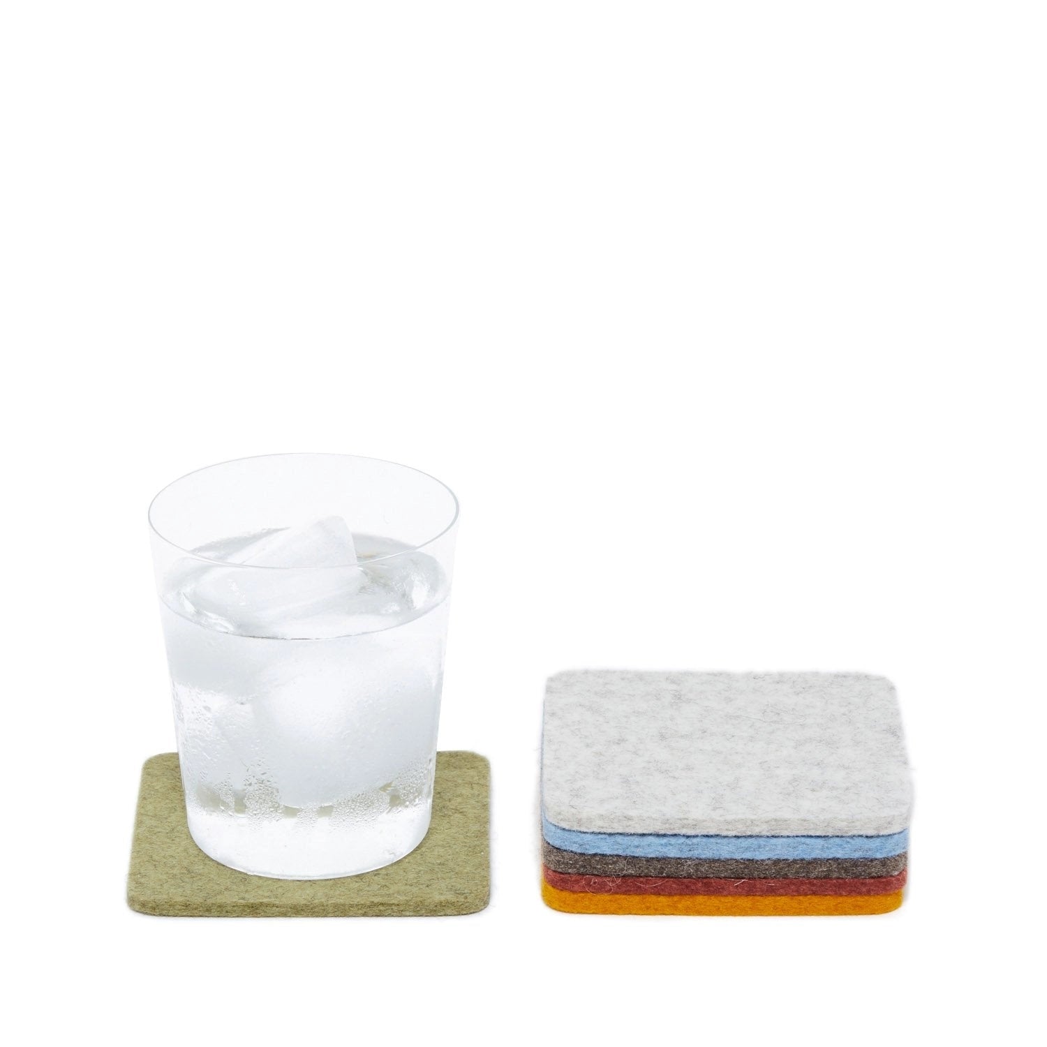 Graf Lantz Coasters (Set of 6): Square, Desert Sun