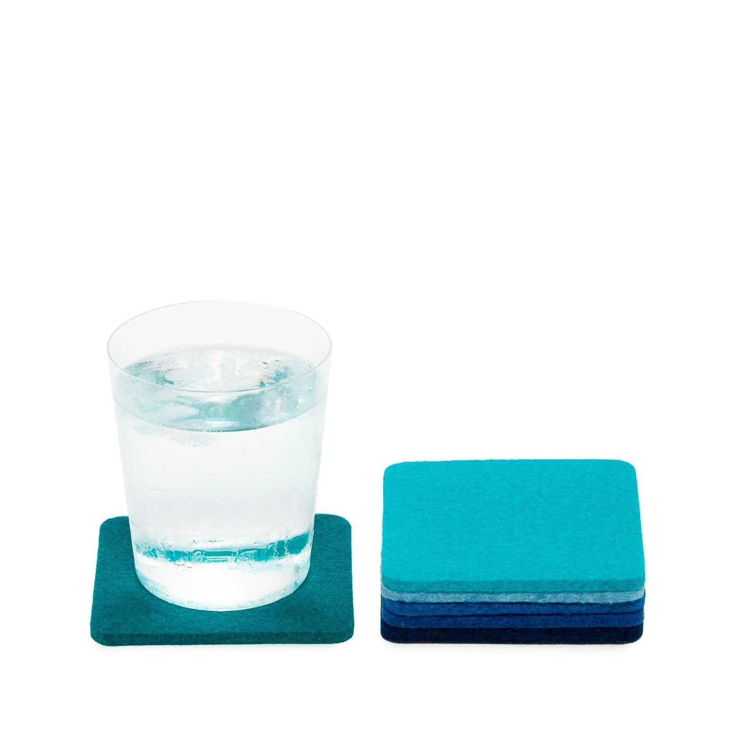 Graf Lantz Coasters (Set of 6): Square, Ocean