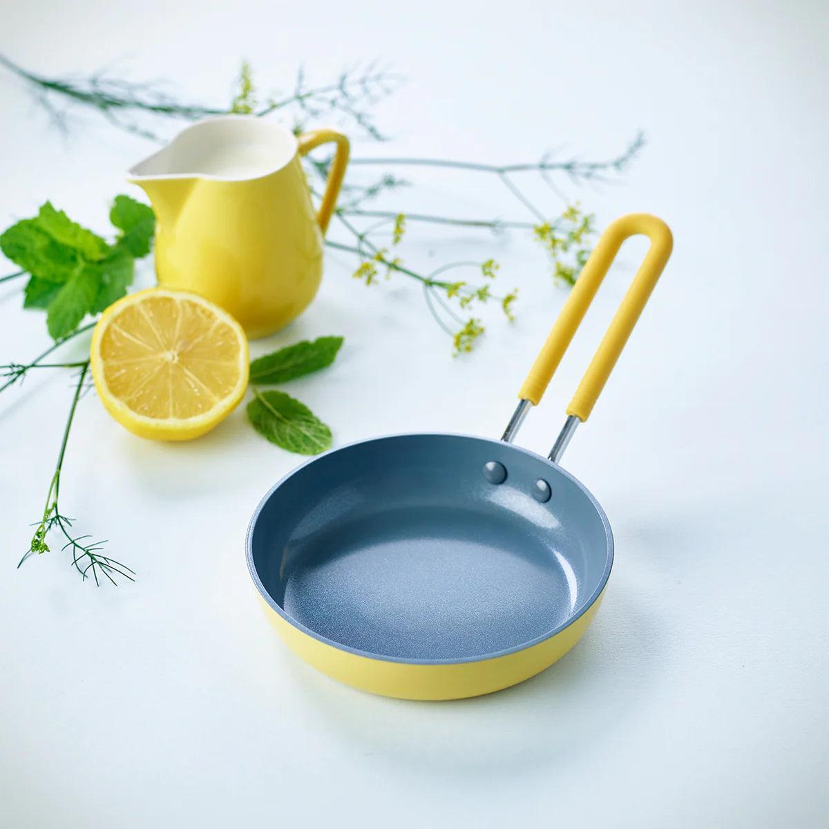 Green Pan Mini Egg Pan: Round, Yellow