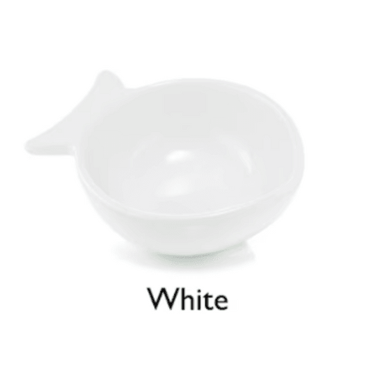 Gurgle Pot Goldfish Dip Bowl: White