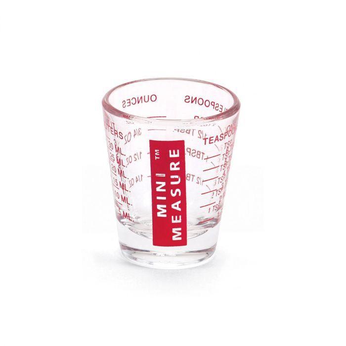 HIC Mini Measuring Cups: Red