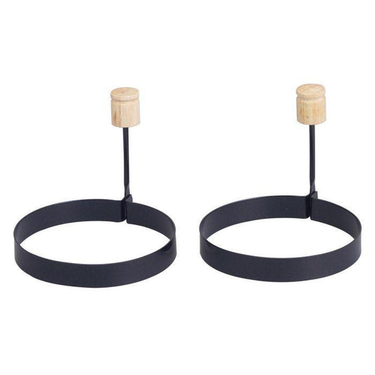 HIC NonStick Egg Rings - Set Of 2