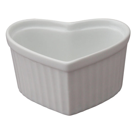 HIC Ramekin / Souffle: 6 oz, Heart