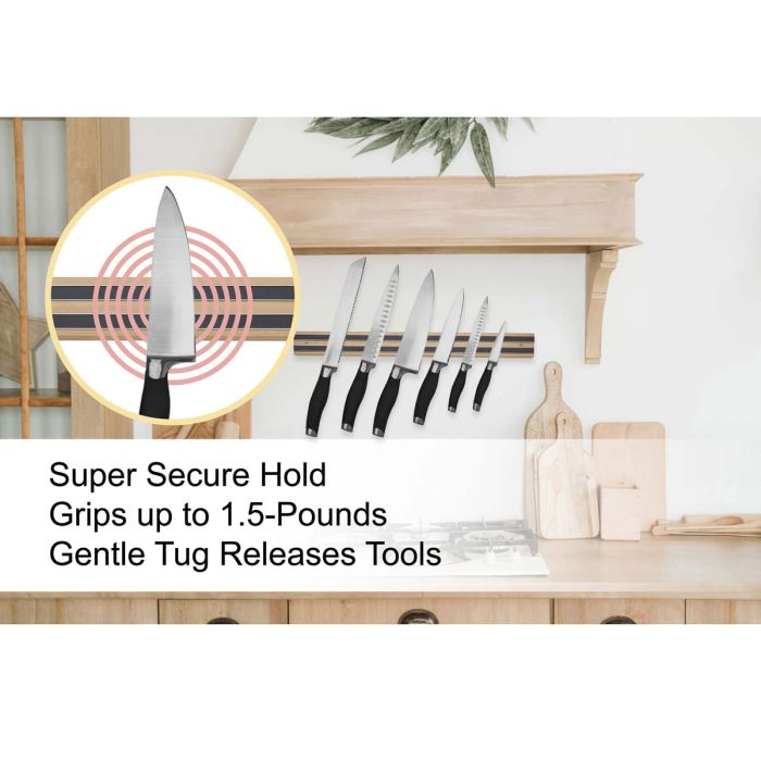 HIC Magnetic Knife Bar: 18"