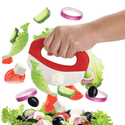 HIC Soft Grip Rocking Salad & Herb Chopper