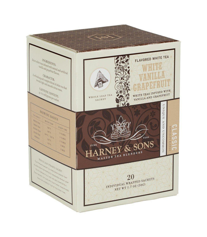 Harney & Sons Tea: White Vanilla Grapefruit