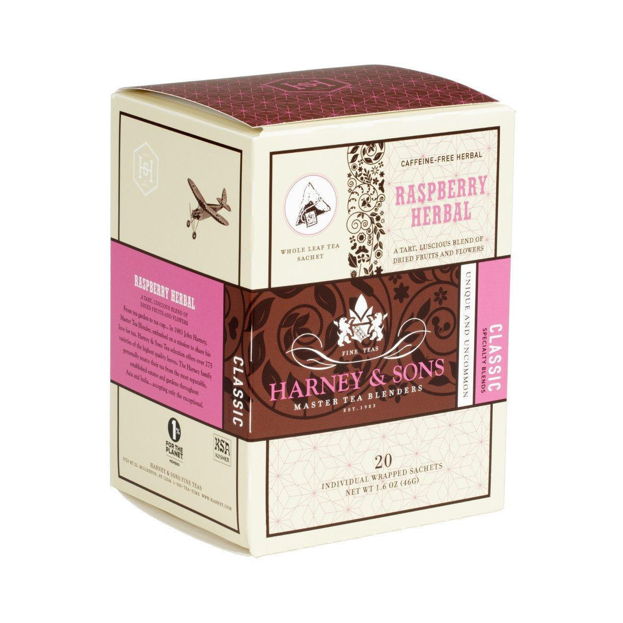 Harney & Sons Tea: Raspberry Herbal