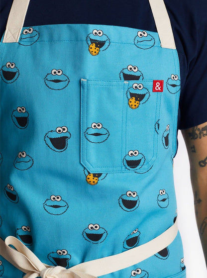 Hedley & Bennett Essential Apron: Cookie Monster