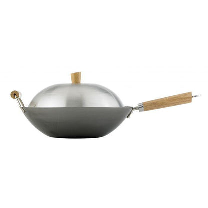 Helen's Asian Kitchen Carbon Steel Wok Set