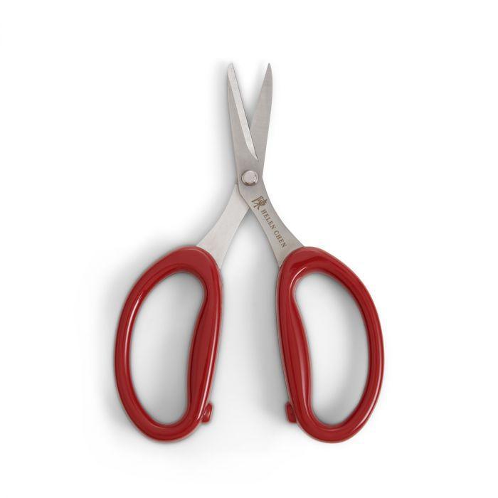Helen's Asian Kitchen Universal Kitchen Scissors: Red