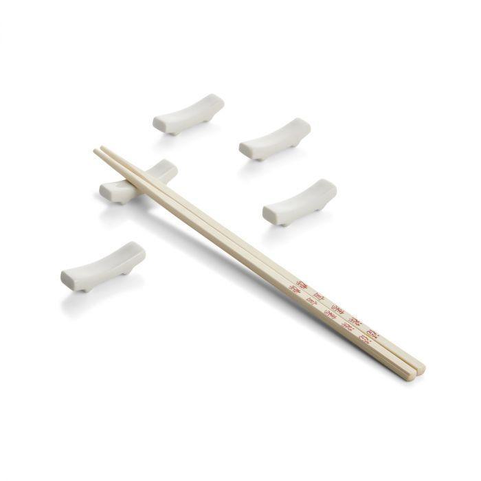 Helen's Asian Kitchen Chopstick Rests (Set of 5): Classic