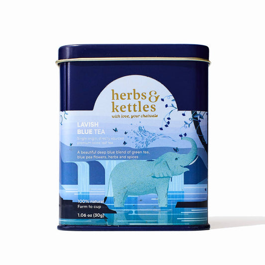 Herbs & Kettles Lavish Blue Tea