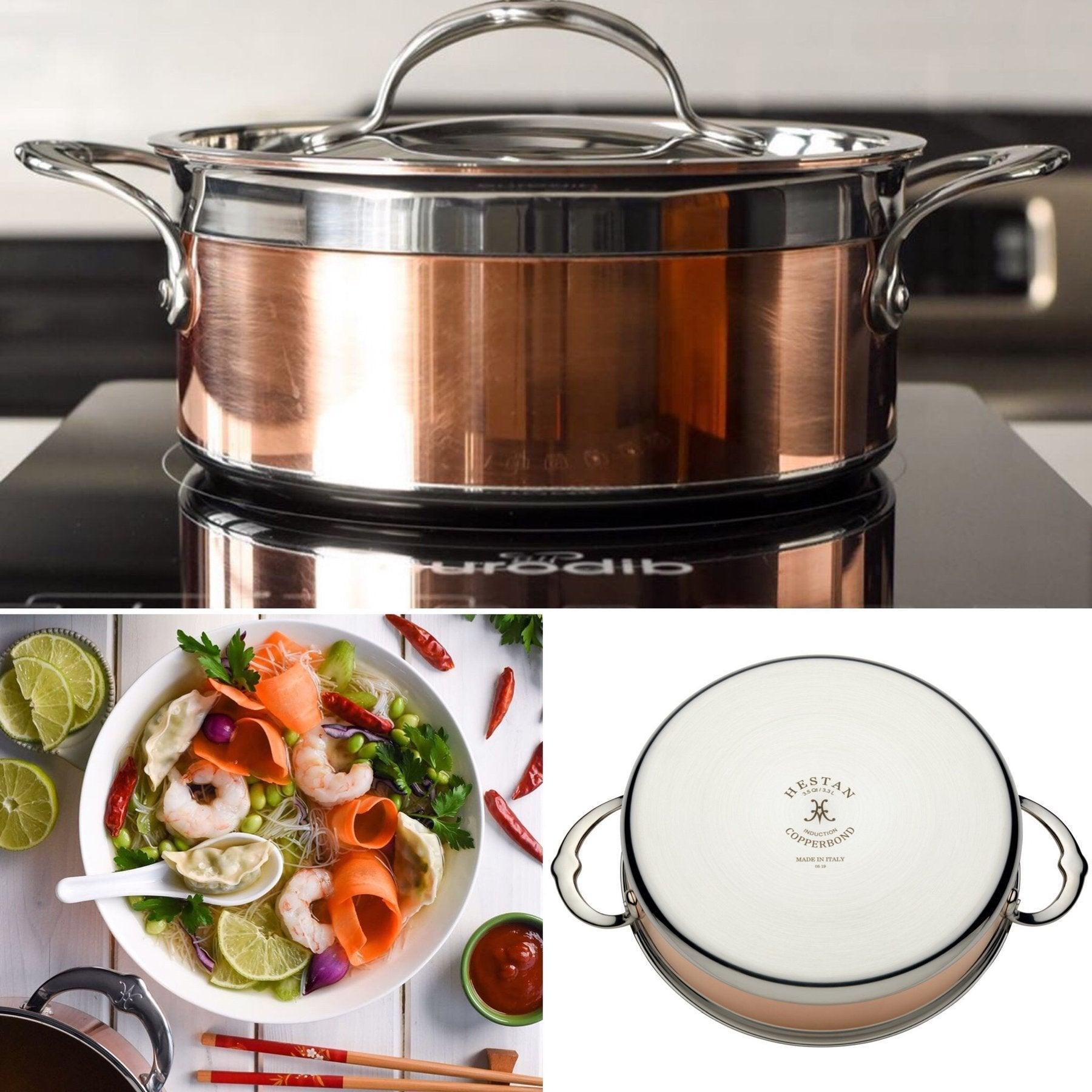 Hestan CopperBond Soup Pot: 3 QT