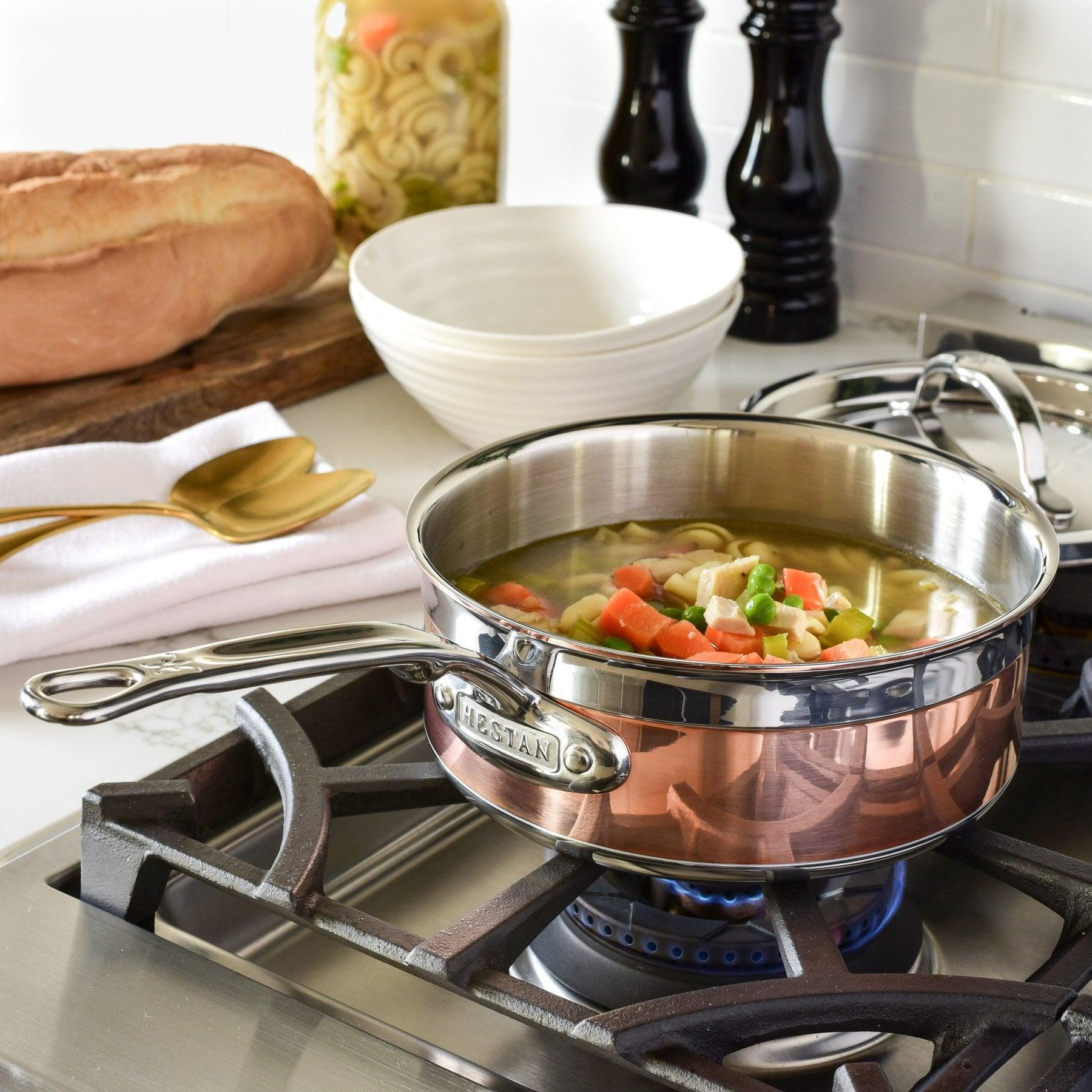 Hestan CopperBond Saucepan: 1.5 QT