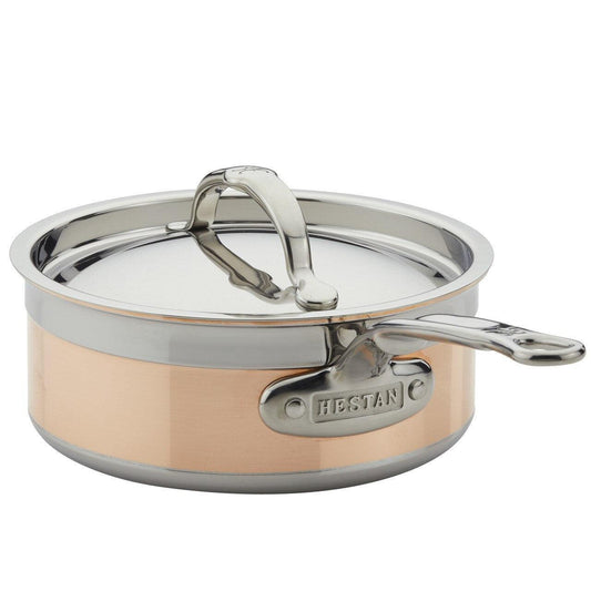 Hestan CopperBond Saucepan: 2 QT