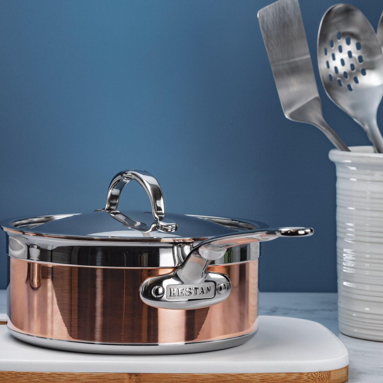 Hestan CopperBond Saucepan: 3 QT