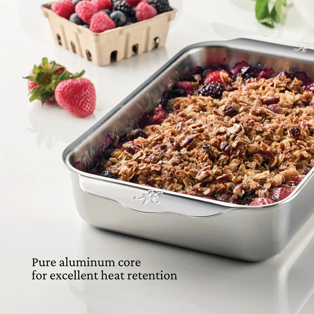 Hestan OvenBond Tri-Ply Baking Pan: Rectangular, 7" x 10"