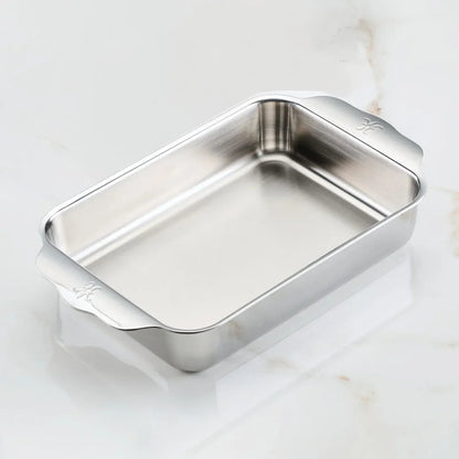 Hestan OvenBond Tri-Ply Baking Pan: Rectangular, 7" x 10"