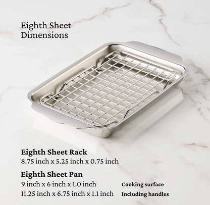 Hestan OvenBond Set: 2 Piece (Eighth Sheet + Cooling Rack)