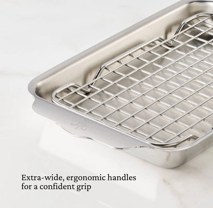 Hestan OvenBond Set: 2 Piece (Eighth Sheet + Cooling Rack)