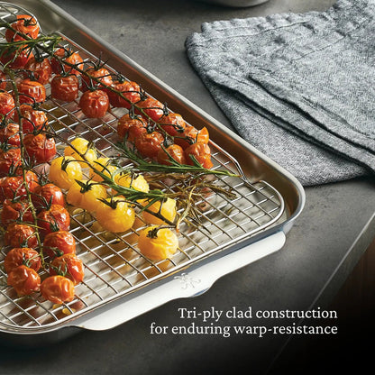 Hestan OvenBond Set: 2 Piece (Medium Sheet + Cooling Rack)
