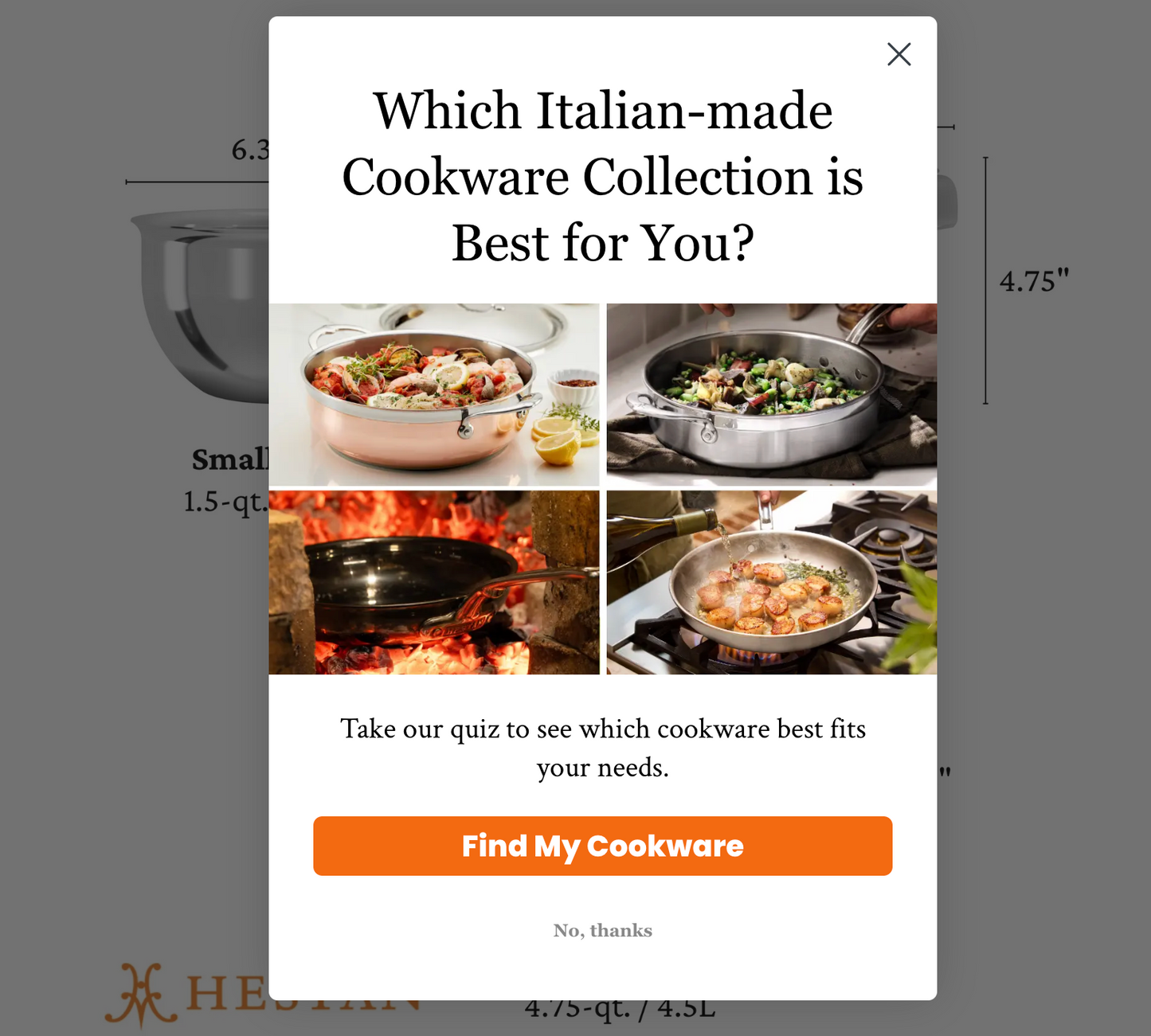 Hestan Provisions Stainless Steel Mixing Bowl Set: 3 Piece